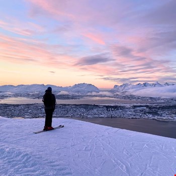 Skiën in Tromsø, Noorwegen!